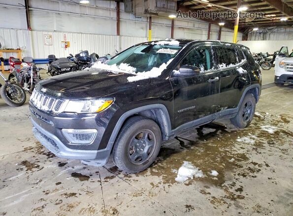 3C4NJDAB2HT666821 2017 JEEP COMPASS Black Front left