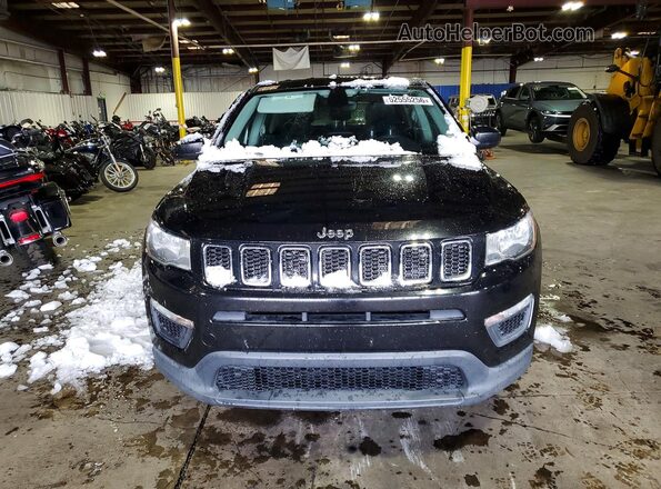 3C4NJDAB2HT666821 2017 JEEP COMPASS Black Front view