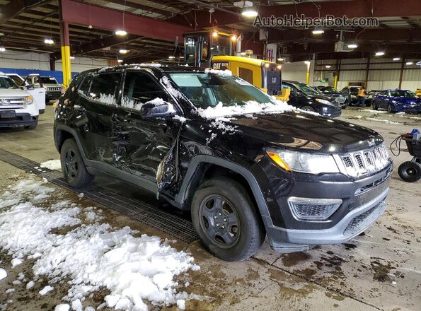 3C4NJDAB2HT666821 2017 JEEP COMPASS Black Front right