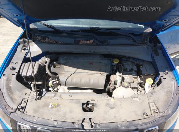 3C4NJDAB3JT392292 2018 JEEP COMPASS Синий Вид сзади