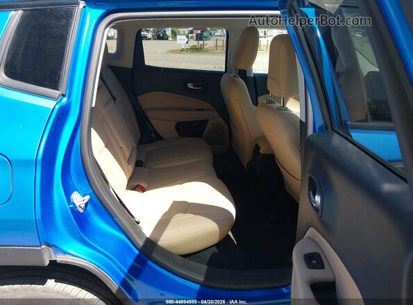 3C4NJDAB3JT392292 2018 JEEP COMPASS Синий Вид наклейки с VIN-кодом