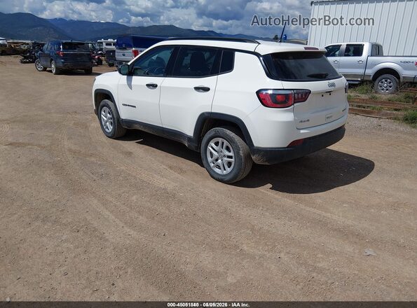 3C4NJDAB5JT392276 2018 JEEP COMPASS Red Tył lewy