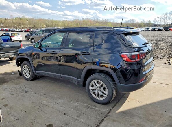3C4NJDAB5JT401428 2018 JEEP COMPASS Black Tył lewy