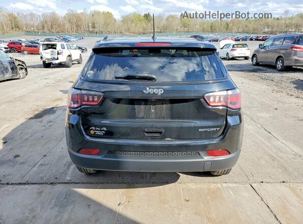 3C4NJDAB5JT401428 2018 JEEP COMPASS Black Widok z tyłu