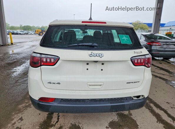 3C4NJDAB5LT117137 2020 JEEP COMPASS Белый Вид сзади