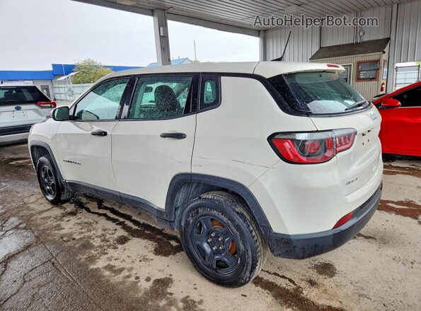 3C4NJDAB5LT117137 2020 JEEP COMPASS Белый Задняя левая четверть