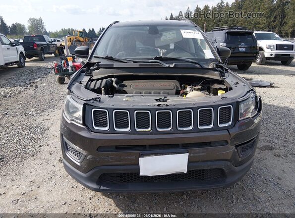 3C4NJDAB7HT641896 2017 JEEP NEW COMPASS Gray ხელსაწყოთა პანელის ხედი