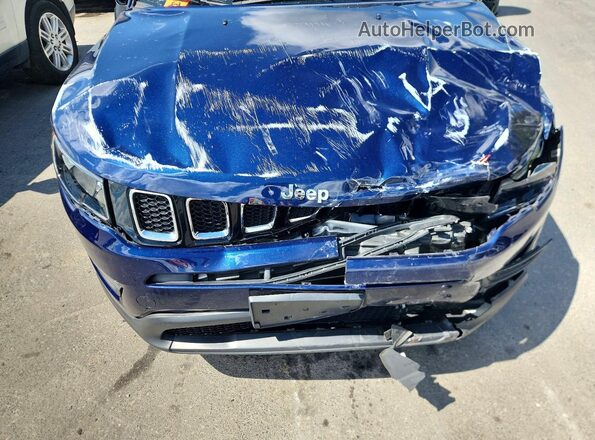 3C4NJDAB7HT667074 2017 JEEP COMPASS Синий Вид подкапотного пространства