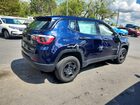 2017 Jeep Compass Sport Синий vin: 3C4NJDAB7HT667074