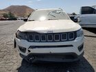 2018 Jeep Compass Sport White vin: 3C4NJDAB7JT191284