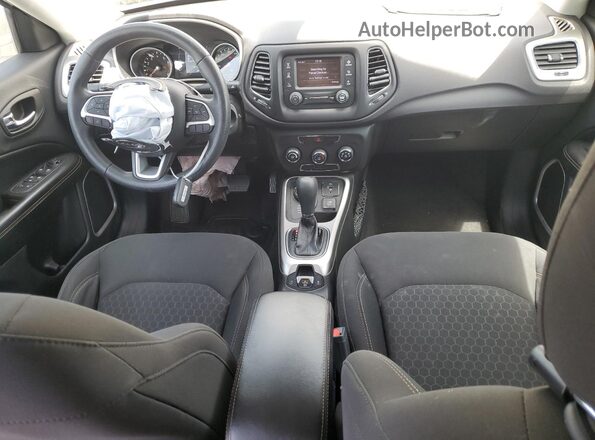 3C4NJDAB7JT191284 2018 JEEP COMPASS White Vista del salpicadero