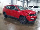 2017 Jeep Compass Sport Красный vin: 3C4NJDAB9HT645920