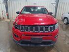 2017 Jeep Compass Sport Красный vin: 3C4NJDAB9HT645920
