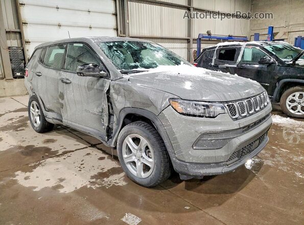 3C4NJDAN2RT585572 2024 JEEP COMPASS Gray Передня права чверть