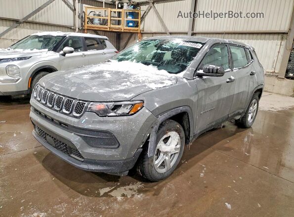 3C4NJDAN2RT585572 2024 JEEP COMPASS Gray Передня ліва чверть