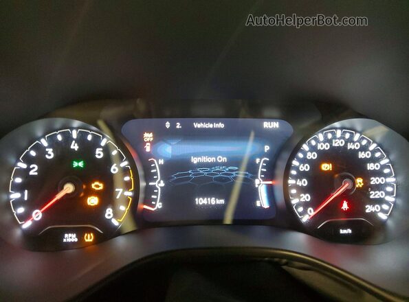 3C4NJDAN2RT585572 2024 JEEP COMPASS Gray Вид щитка приладів