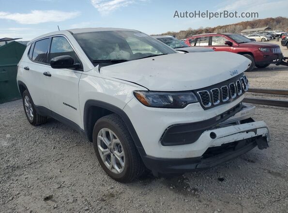 3C4NJDAN3ST515620 2025 JEEP COMPASS Белый Передняя правая четверть