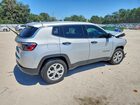2024 Jeep Compass Sport Серебряный vin: 3C4NJDANXRT135099