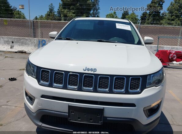 3C4NJDBB0HT681722 2017 JEEP NEW COMPASS White Instrument cluster view