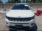 2017 Jeep New Compass Latitude 4x4 White vin: 3C4NJDBB0HT681722