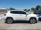 2017 Jeep New Compass Latitude 4x4 White vin: 3C4NJDBB0HT681722