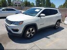2017 Jeep New Compass Latitude 4x4 White vin: 3C4NJDBB0HT681722