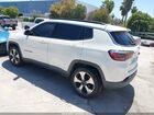 2017 Jeep New Compass Latitude 4x4 White vin: 3C4NJDBB0HT681722
