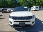 2018 Jeep Compass Latitude 4x4 White vin: 3C4NJDBB0JT144659
