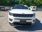 2018 Jeep Compass Latitude 4x4 White vin: 3C4NJDBB0JT144659