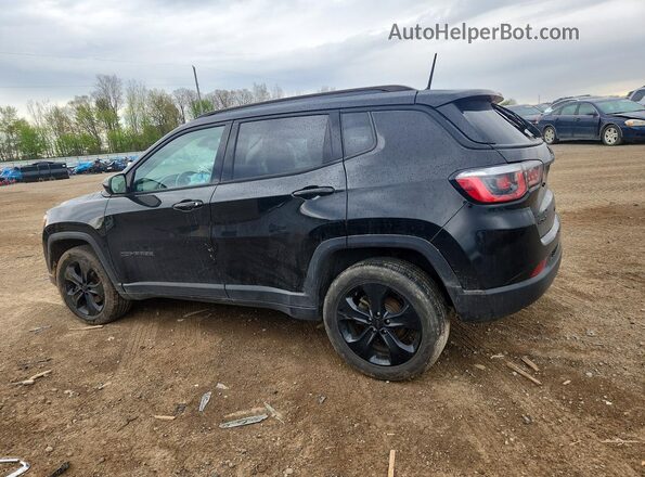 3C4NJDBB0JT315409 2018 JEEP COMPASS Black Trasero izquierdo