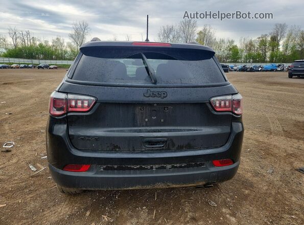 3C4NJDBB0JT315409 2018 JEEP COMPASS Black Vista trasera