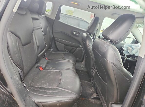 3C4NJDBB0JT315409 2018 JEEP COMPASS Black Vista interior trasera