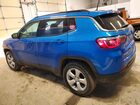 2018 Jeep Compass Latitude Синий vin: 3C4NJDBB0JT398758