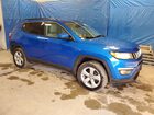 2018 Jeep Compass Latitude Синий vin: 3C4NJDBB0JT398758