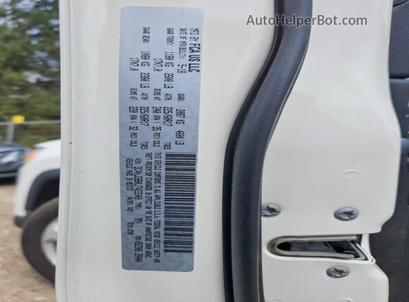 3C4NJDBB0JT423349 2018 JEEP COMPASS Белый Вид наклейки с VIN-кодом