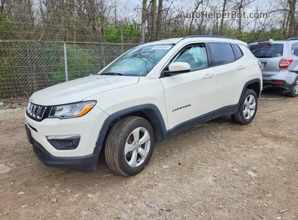 3C4NJDBB0JT423349 2018 JEEP COMPASS Белый Передняя левая четверть
