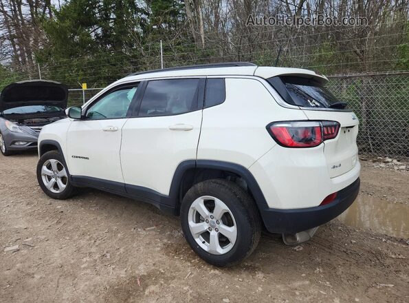 3C4NJDBB0JT423349 2018 JEEP COMPASS Белый Задняя левая четверть