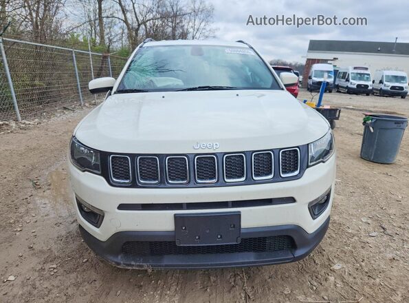 3C4NJDBB0JT423349 2018 JEEP COMPASS Белый Вид спереди