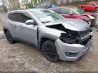 2019 Jeep Compass Latitude 4x4 Silver vin: 3C4NJDBB0KT601469