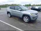 2019 Jeep Compass Latitude 4x4 Gray vin: 3C4NJDBB0KT696910