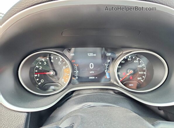3C4NJDBB0KT818181 2019 JEEP COMPASS Silver Սարքավորումների վահանակի տեսք