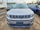 2019 Jeep Compass Latitude Silver vin: 3C4NJDBB0KT818181