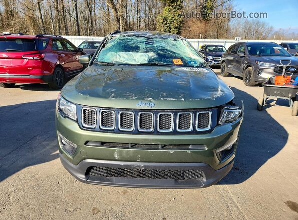 3C4NJDBB0LT204149 2020 JEEP COMPASS Green Widok z przodu