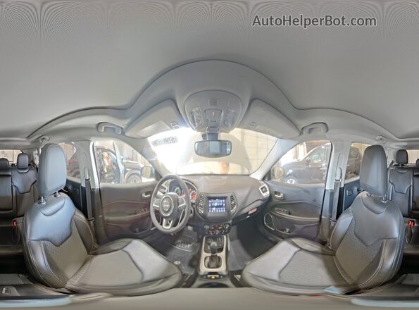 3C4NJDBB0MT551367 2021 JEEP COMPASS Зеленый Панорамный вид салона 360°