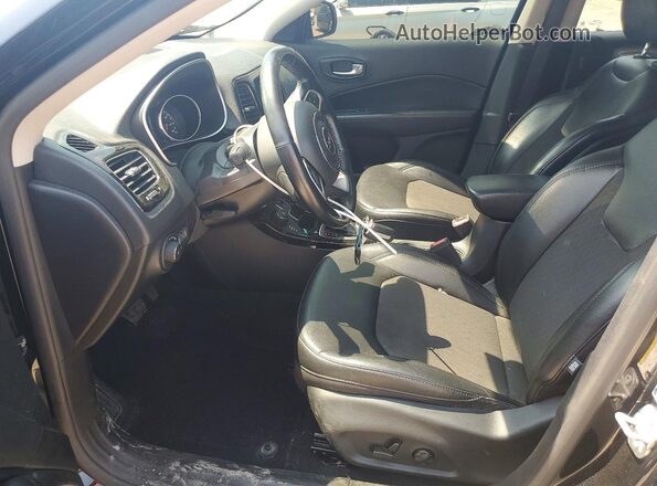 3C4NJDBB0MT576009 2021 JEEP COMPASS Black Вид салону спереду