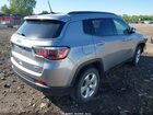 2018 Jeep Compass Latitude 4x4 Silver vin: 3C4NJDBB1JT176696