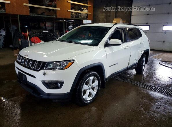 3C4NJDBB1JT251364 2018 JEEP COMPASS Белый Передняя левая четверть