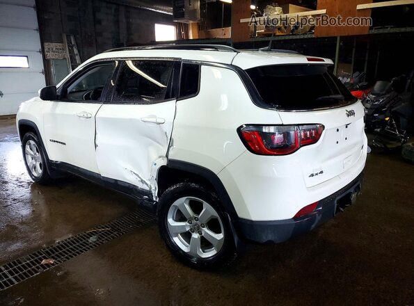 3C4NJDBB1JT251364 2018 JEEP COMPASS Белый Задняя левая четверть
