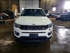 2018 Jeep Compass Latitude Белый vin: 3C4NJDBB1JT251364