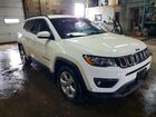 2018 Jeep Compass Latitude Белый vin: 3C4NJDBB1JT251364